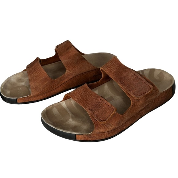 Ecco Phorene Leather‎ Sandals - Picture 1 of 8